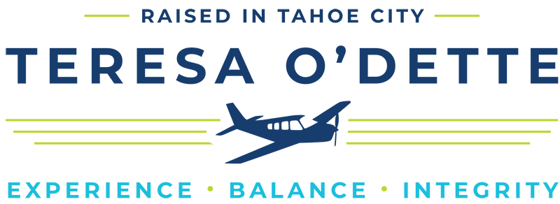 Re-Elect Teresa O'Dette for Truckee Tahoe Airport Board of Directors Logo